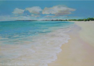 <b>Turks and Caicos</b><br/>Image Size 22 x 16<br/>Framed Size 30 x 24<br/>Sold<br/>