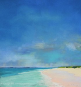 <b>Turquoise Waters</b><br/>Image Size 16 x 18<br/>Framed Size 24 x 26<br/>Sold<br/>