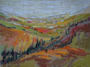 <b>Tuscan Hills 6</b><br/>Image Size 24 x 18<br/>Framed Size 32 x 26<br/><br/>